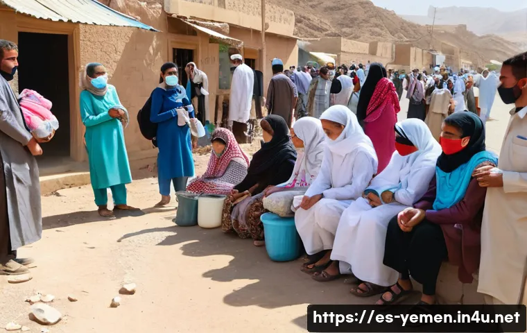 예멘 주요 의료 이슈와 병원 관련 이미지 1